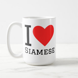 I love Siamese  Coffee Mug