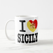 I Love Sicily Mug