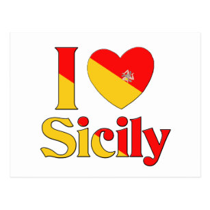 sicily au postcard