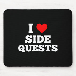 I Love Side Quests - Sidequesting Edm Rave Gamer 1 Mouse Pad