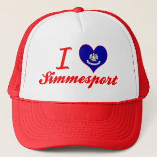 I Love Simmesport, Louisiana Trucker Hat