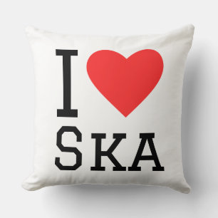 I love ska cushion