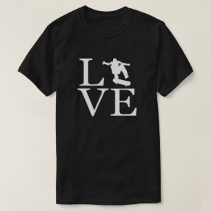 I Love Skateboarding T-Shirt