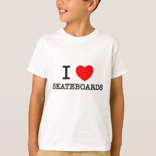 I Love Skateboards T-Shirt