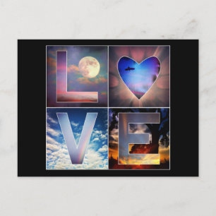 I Love Skies! Postcard