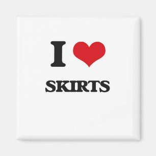 I love Skirts Magnet