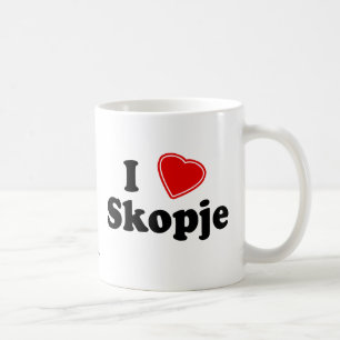 I Love Skopje Coffee Mug