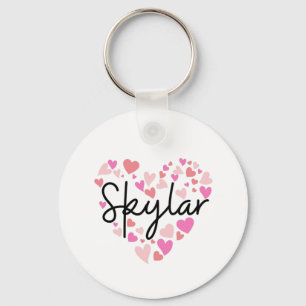 I love Skylar Key Ring