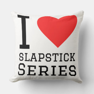 I love slapstick series cushion