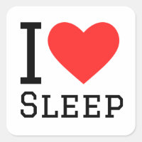 I love sleep