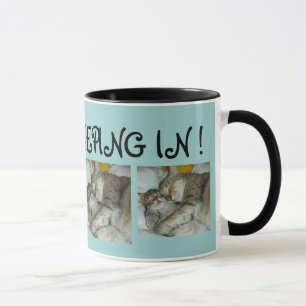 I Love sleeping in ! Cat Coffee Mug
