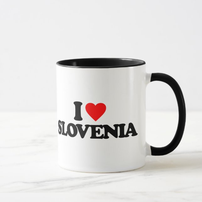 I LOVE SLOVENIA MUG (Right)