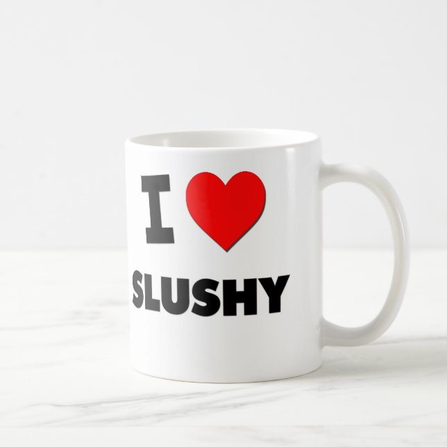 I love Slushy Coffee Mug (Right)
