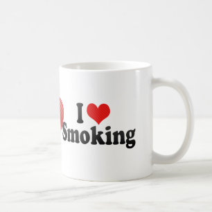 I Love Smoking Coffee Mug