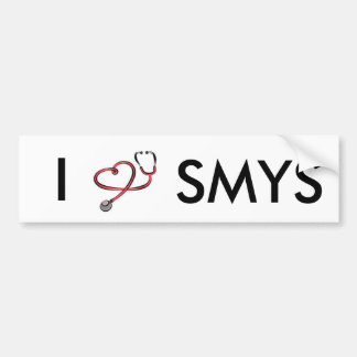 I Love SMYS Bumper Sticker. Lori Chenard Insisted Sticker