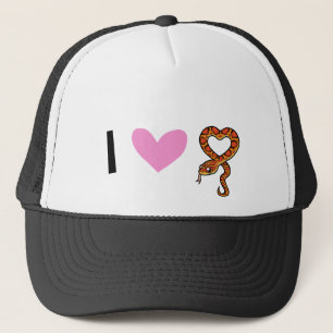 I Love Snakes Trucker Hat