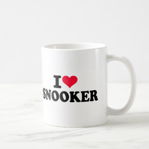 I love snooker coffee mug