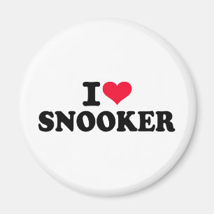 I love snooker magnet