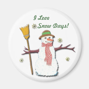 I love Snow Day's Magnet