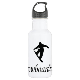I Love Snowboarding 532 Ml Water Bottle