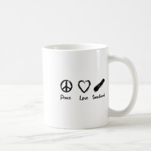 I Love Snowboarding Snowboard Instructor Coffee Mug
