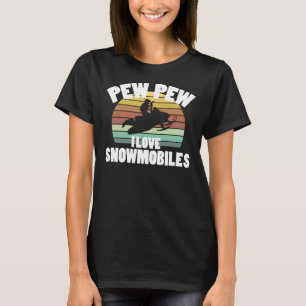 I love snowmobile T-Shirt