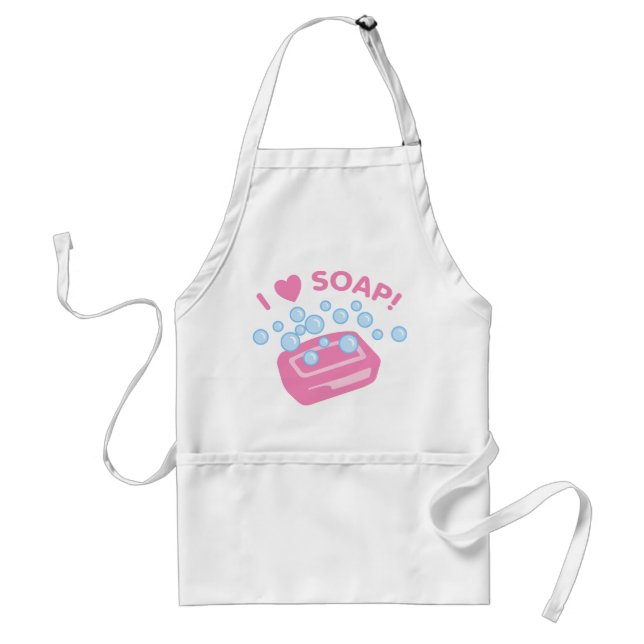 I Love Soap Standard Apron (Front)