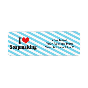 I Love Soapmaking Return Address Label