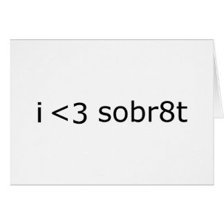 I Love Sobriety