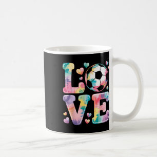 I Love Soccer Goalie Girl Player Fan Game Day Tie Coffee Mug