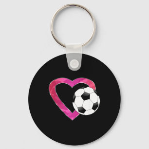 I Love Soccer Heart And Ll For Girls Teens And Wom Key Ring