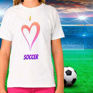 I Love Soccer - Kids T-Shirt
