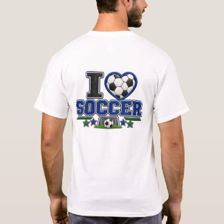 I Love Soccer Men’s T-Shirt | Soccer Lover Sports