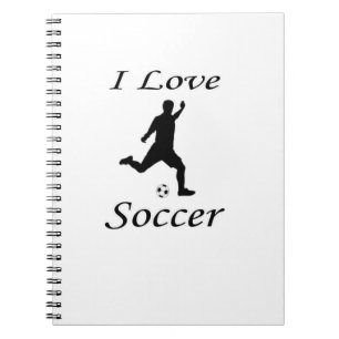 I Love Soccer Notebook