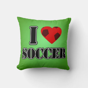 I Love Soccer - Pillow
