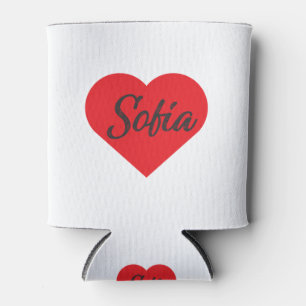 I Love Sofia - Bulgaria Can Cooler