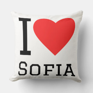 I love Sofia  Cushion