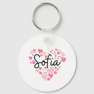 I love Sofia Key Ring