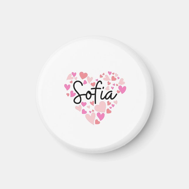 I love Sofia Magnet (Front)