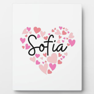 I love Sofia Plaque