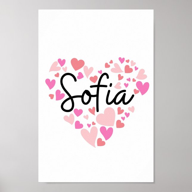 I love Sofia Poster (Front)