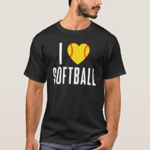 I love Softball T-Shirt