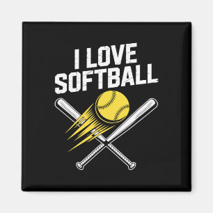 I Love Softll Bold Dedication Pion Expressed Magnet