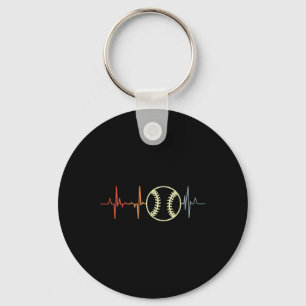 I Love Softll Retro Softller Ecg Key Ring