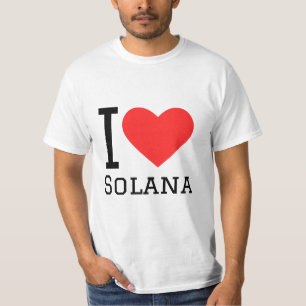 I love Solana T-Shirt
