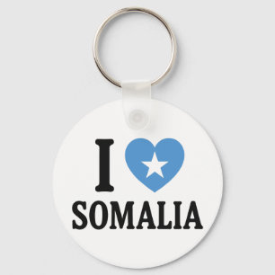 I love Somalia Key Ring