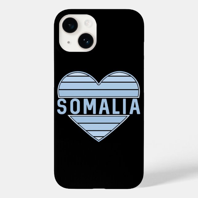 I Love Somalia, Somali Heart Case-Mate iPhone Case (Back)
