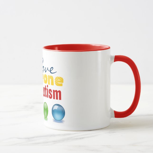 I Love Someone AA  Ringer Mug (Right)