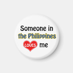 I love someone in the Philippines Magnet