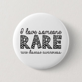 I Love Someone Rare 6 Cm Round Badge